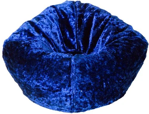 096 Royal Blue Chenille Beanbag