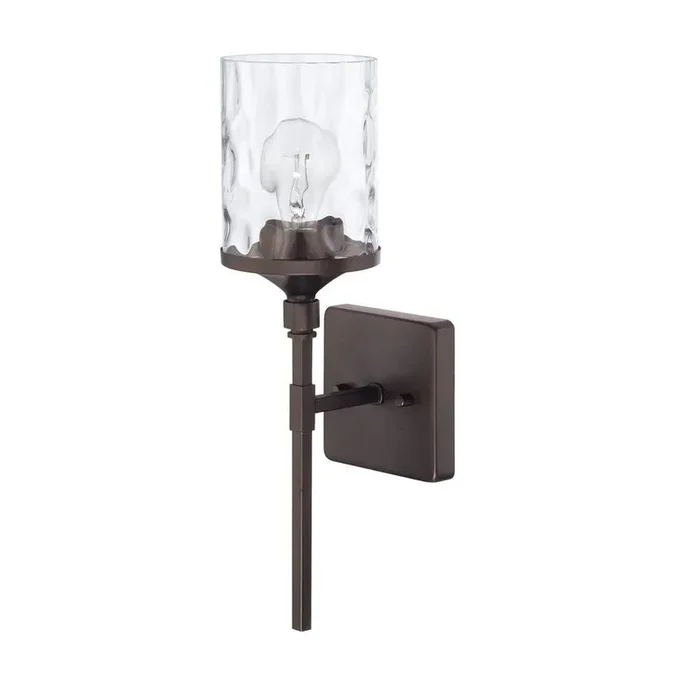 1-Light Armed Sconce, Bronze (#K3480)