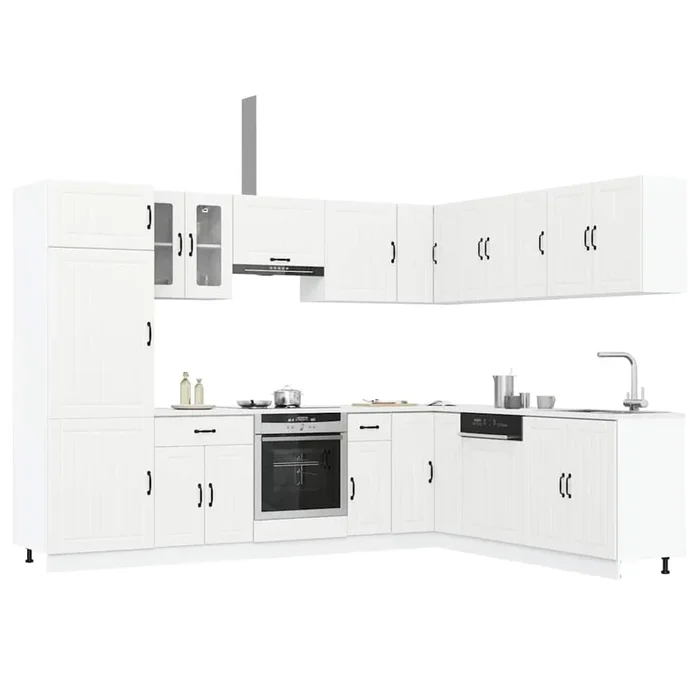 14 Piece Kitchen Cabinet Set Lucca Engineered Wood