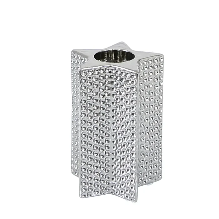 15cm Star Tealight Holder Silver