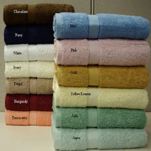 2 Pcs-Egyptian Cotton Bath Sheet 35×70 in. ch90180(RPTFS9)