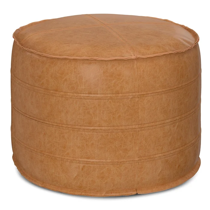 20 Inch Round Pouf