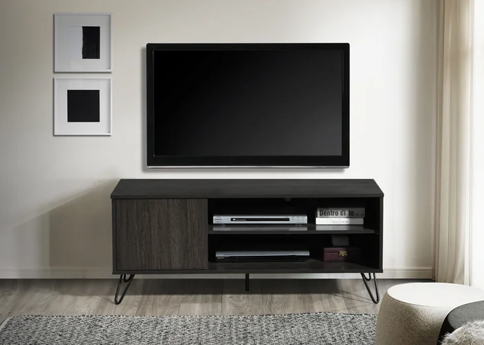 2029-ESP Wade logan ardys dark espresso finish wood mid century modern 47″ TV Stand