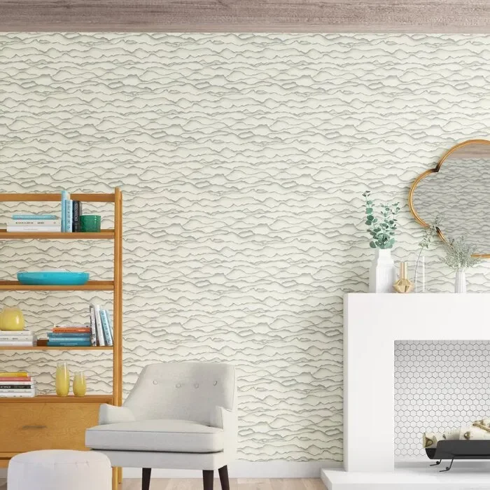 3 Rolls of Rumley Singed 16.5’L x 20.5″W Scroll Peel & Stick Wallpaper #SA451