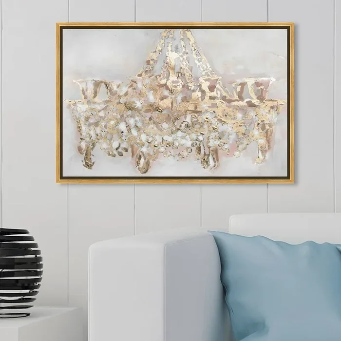 30″ x 20″ Fashion and Glam Wall Art Framed Canvas Prints