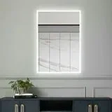 36″ x 28″ LED Illuminated Modern Frameless Lighted Bathroom Mirror