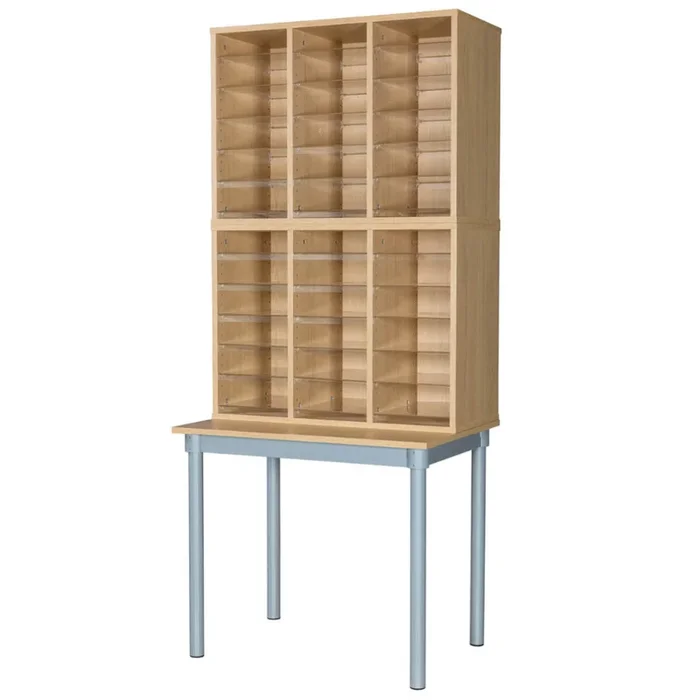 36 Space Floor Standing Pigeonhole Unit W826 x D600 x H1930mm