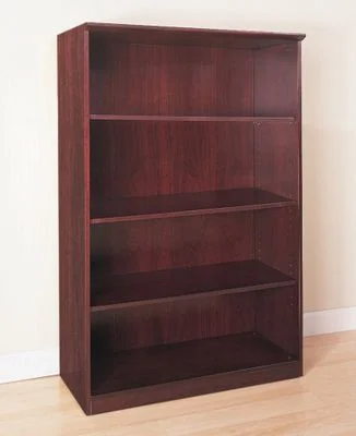 4 Shelf Bookcase in Sierra Cherry – Mayline Office Furniture – VB4CRY