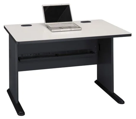 48″ Desk – Series A Slate Collection – Bush Office Furniture – WC8448A