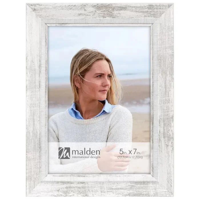 5″ x 7″ White Geil Picture Frame