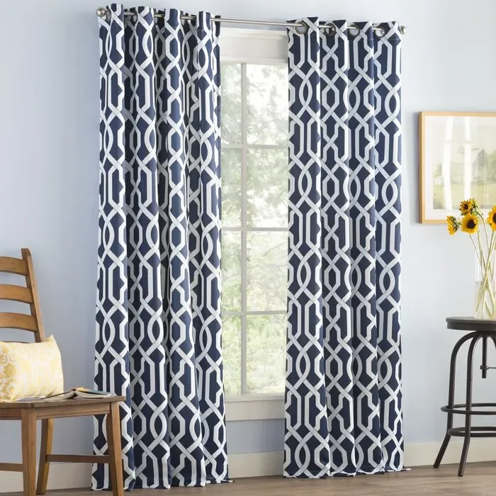 52″ W x 95″ L Caullin Polyester Curtain (Set of 2)