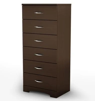 6-Drawer Dresser in Chocolat – Step One – South Shore Furniture – 3159066