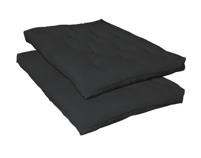 7″ Deluxe Futon Pad – Black