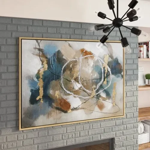 ‘Coventia’ Framed Painting Print – 35.5″ x 47.5″ (#K6269)