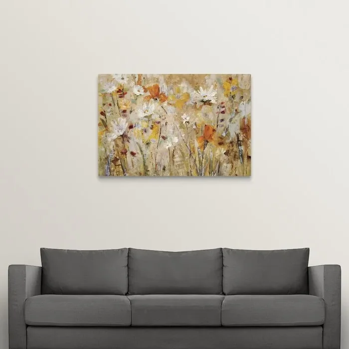 ‘Jostle’ Print on Wrapped Canvas #SA753