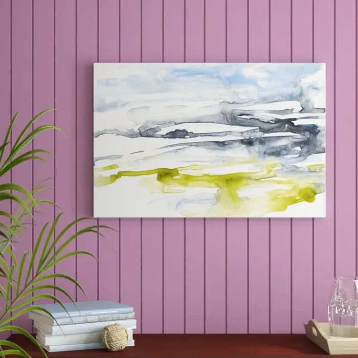 ‘Sweeping Fields I’ Painting on Canvas CL740