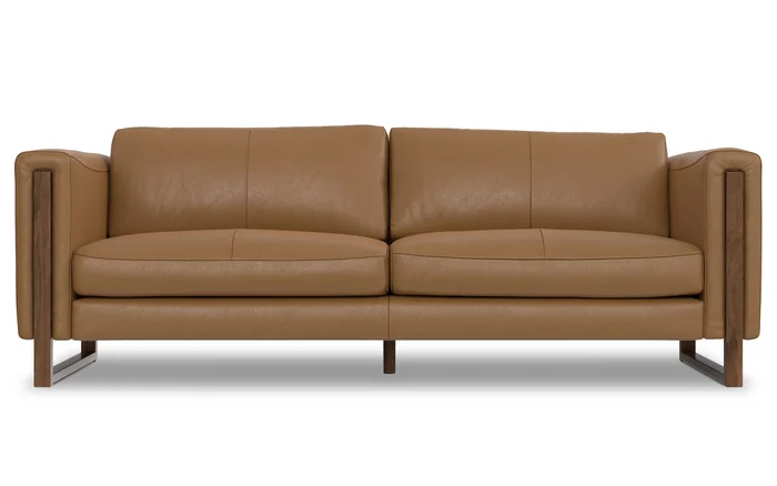 83 inch Sofa in Genuine Leather