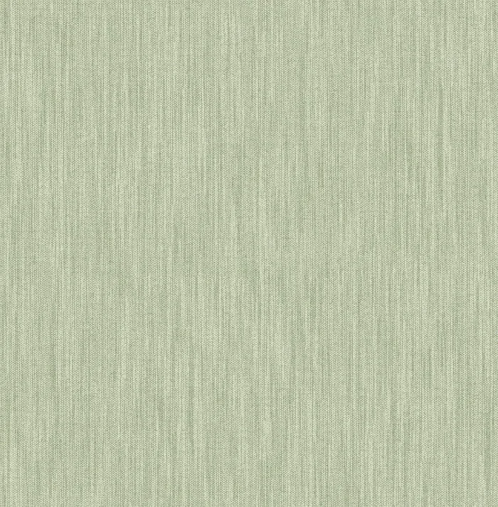A-Street Prints 2903-25282 Chenille Sage Faux Linen Wallpaper