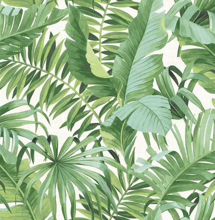A-Street Prints 2969-24136 Alfresco Green Tropical Palm Wallpaper