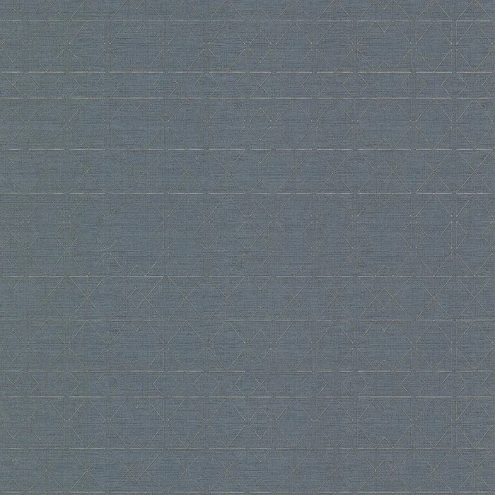 A-Street Prints 4019-86404 Paititi Denim Diamond Trellis Wallpaper
