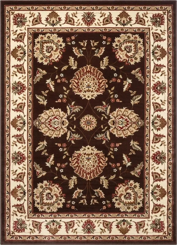Abbasi Brown Traditional Rug