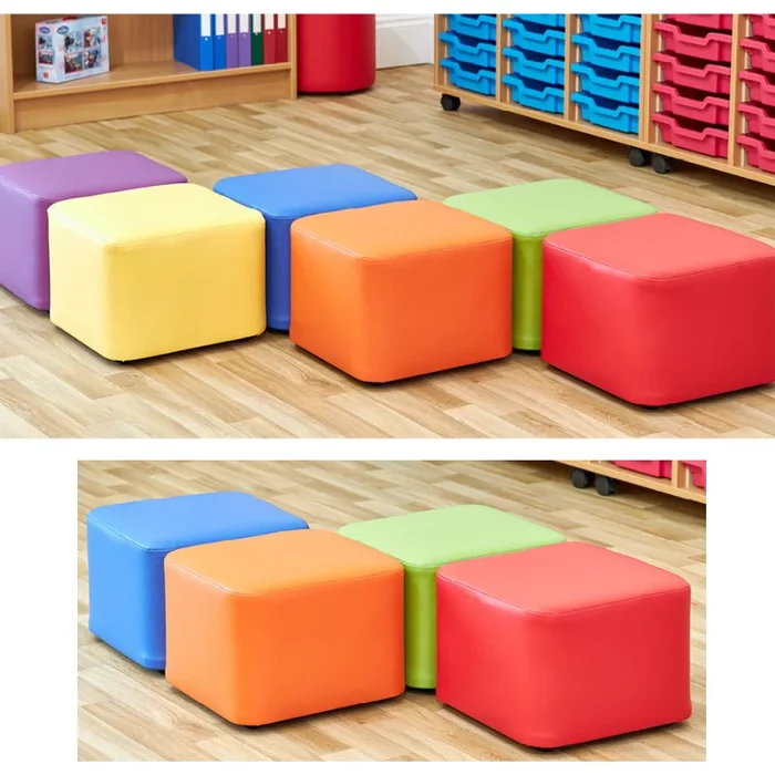 Acorn Nursery Cube Foam Seat Set of 6