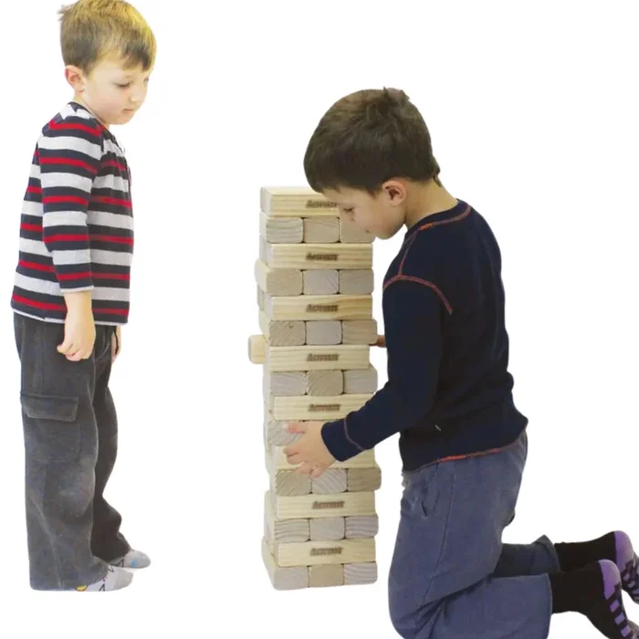 Activtower Wooden Building Blocks – Natural