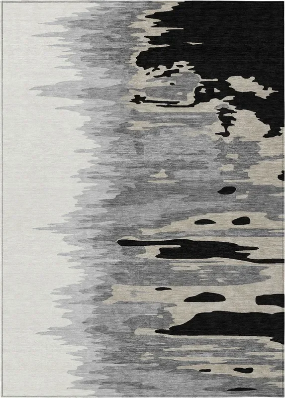 Addison Chantille ACN1050 Black Rug