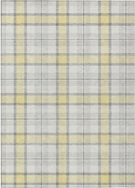 Addison Chantille ACN1052 Yellow Rug