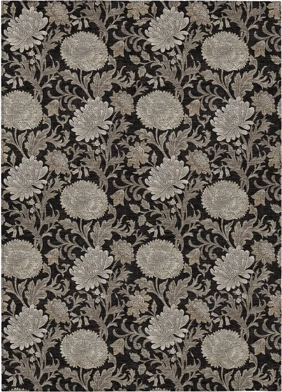 Addison Chantille ACN677 Black Rug