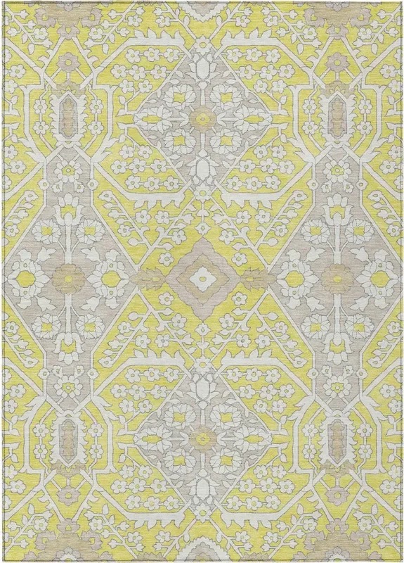 Addison Chantille ACN863 Yellow Rug