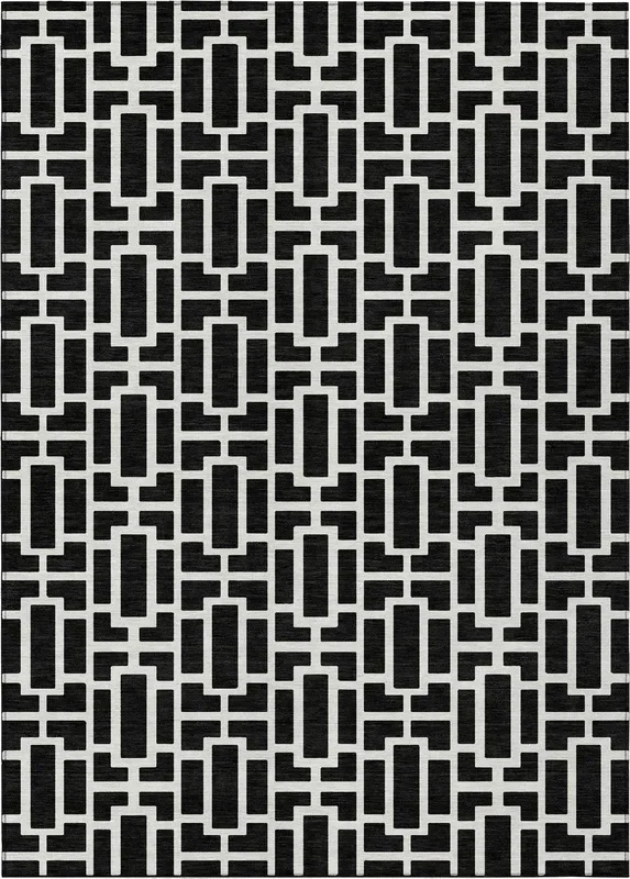 Addison Chantille ACN916 Black Rug