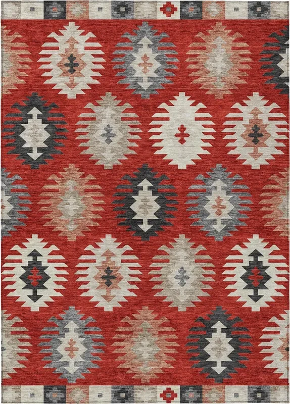 Addison Chantille ACN983 Red Rug