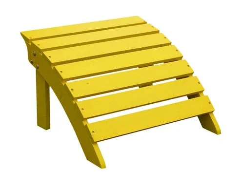 Adirondack Footrest in Yellow – S-51903