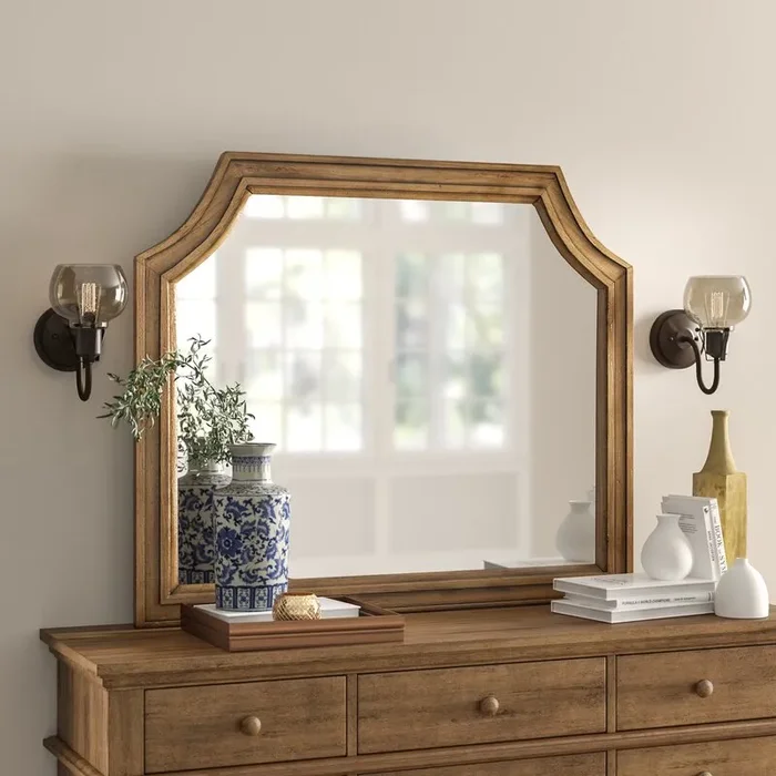 Adlai Arched Traditional Dresser Mirror CYB857