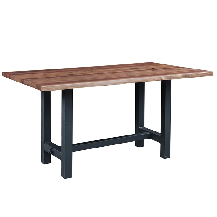 Adobe Live Edge Amish Pub Table