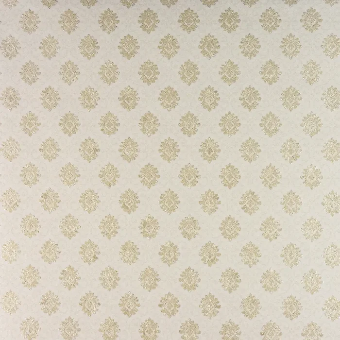 Advantage 2810-BLW11001 Madelyn Cream Small Damask Wallpaper
