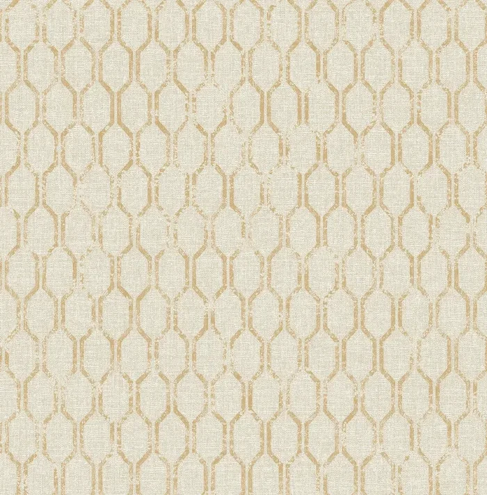 Advantage 2834-25047 Elodie Neutral Geometric Wallpaper