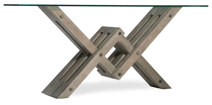 Affinity – Glass Top Accent Console