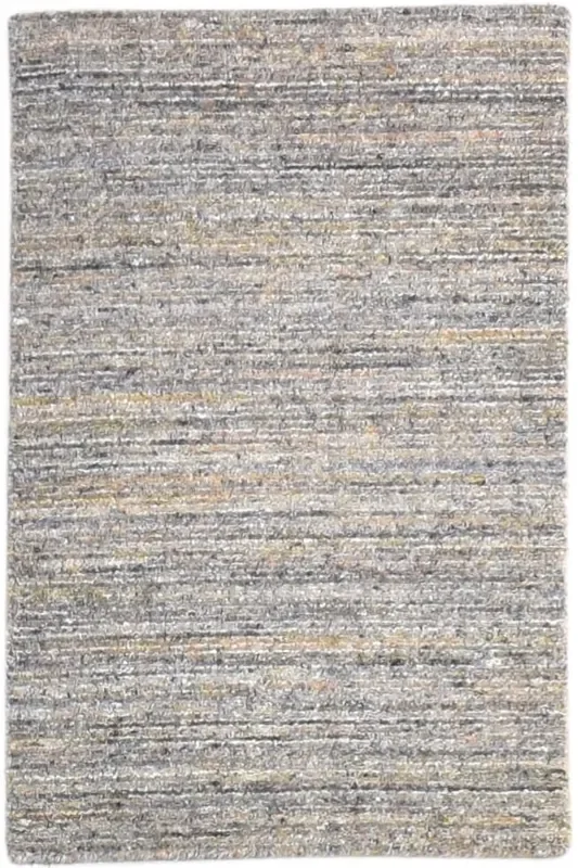 Agaanta Wool Brown Rug 2′ X 3′ Modern Handloom Scandinavian Solid