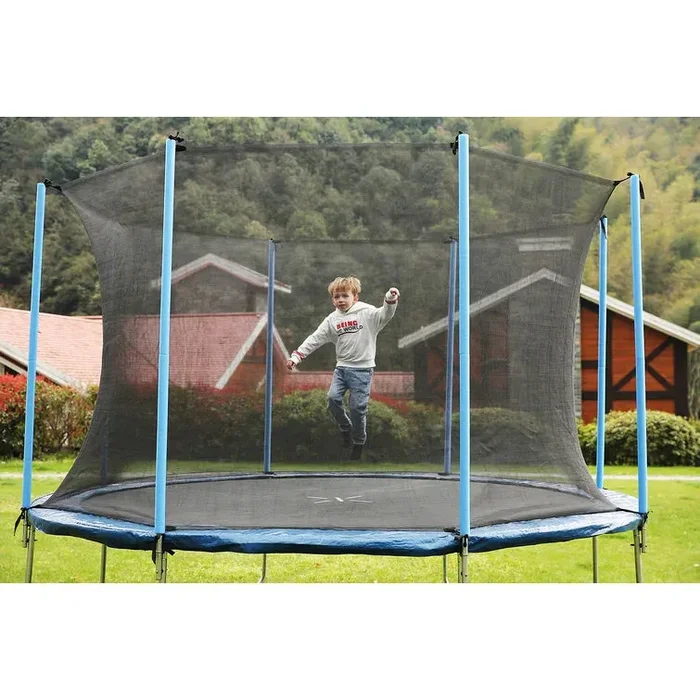 AirBound 12′ Round Trampoline with Safety Enclosure