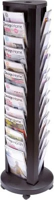 ALBA Carousel Floor Literature Display
