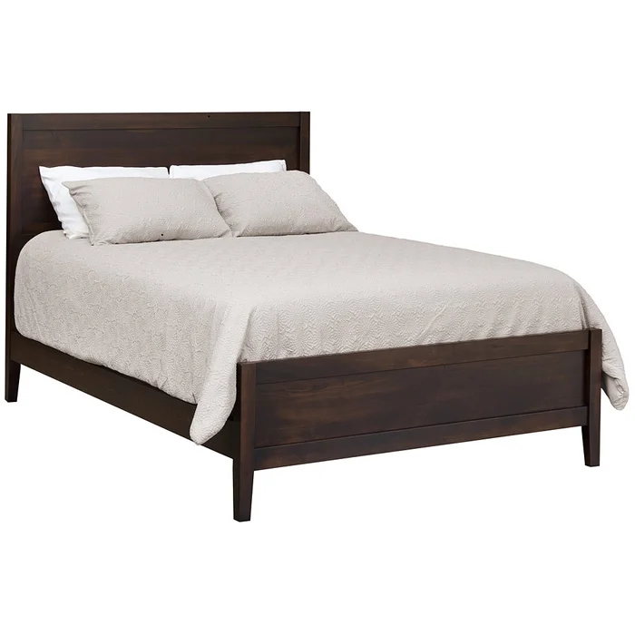 Albany Square Panel Bed with Floating Panel Headboard Option