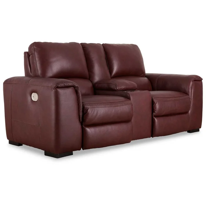 Alessandro – Garnet – PWR REC Loveseat/Con/Adj HDRST, 84″