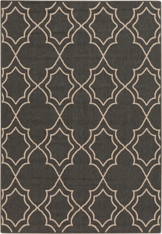 Alfresco ALF-9590 2′ x 4′ Machine Woven Indoor/Outdoor Accent Rug
