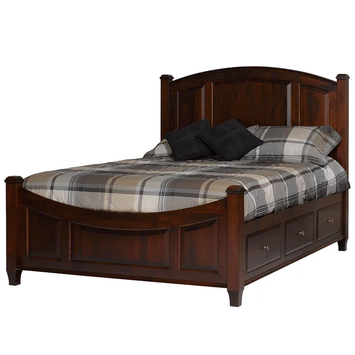 Altamere Deluxe Amish Bed with Underbed Storage