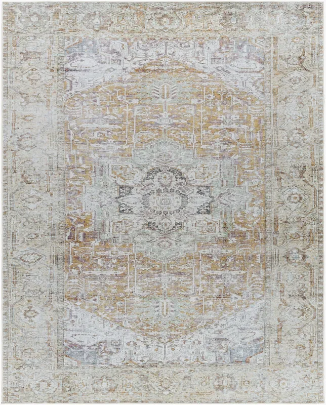 Amelie AML-2367 8′ x 10′ Machine Woven Washable Area Rug