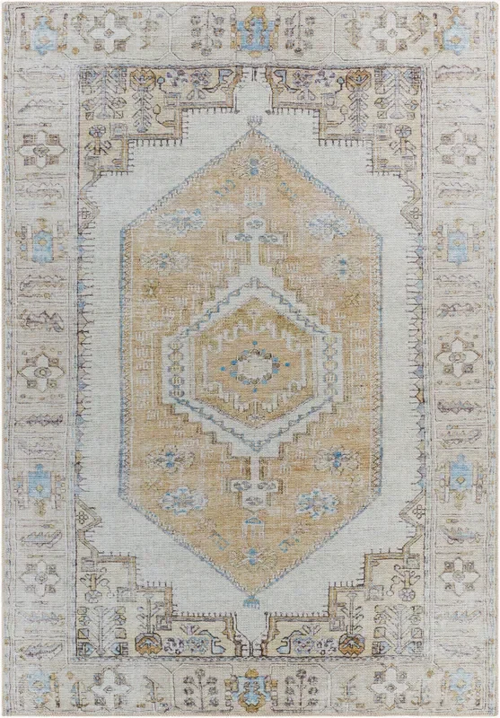 Amelie AML-2369 6′ x 9′ Machine Woven Washable Area Rug
