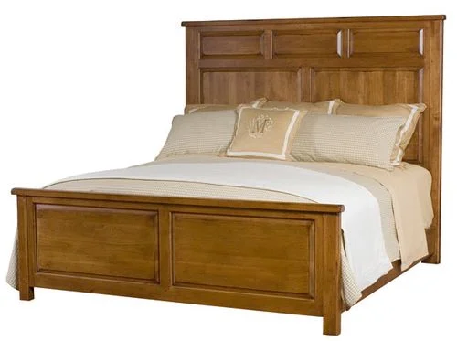 American Drew New River Wilkes Queen Panel Bed in Amber – 204-313R
