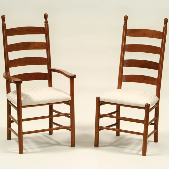 Amish Shaker Ladderback Kitchen Chairs